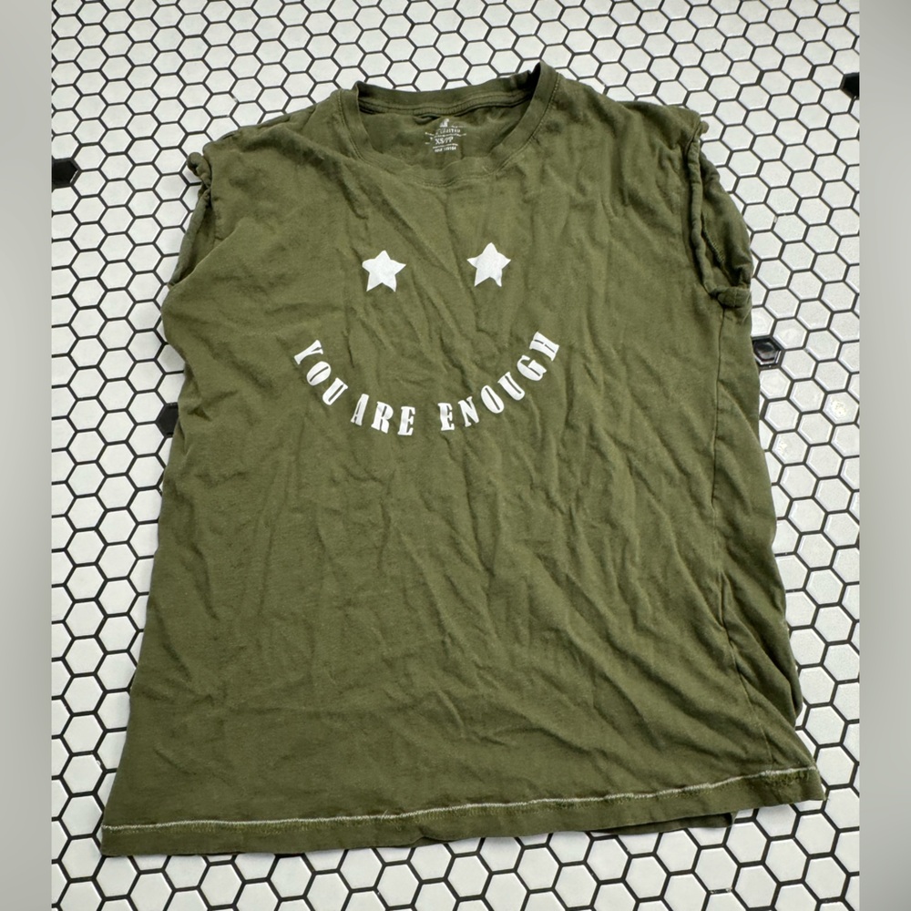 T bar limited muscle tee size XS